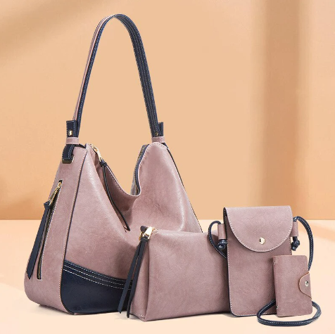 BOLSO 3 EN 1 PARA DAMA 21306 ROSADO
