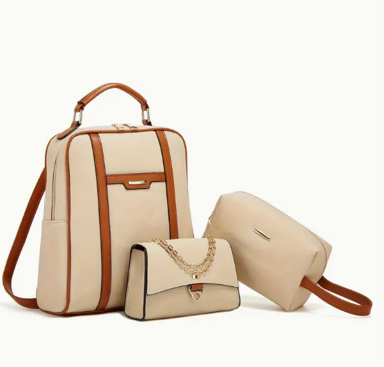 MOCHILA ESPALDA 3 EN 1 23800 KHAKI
