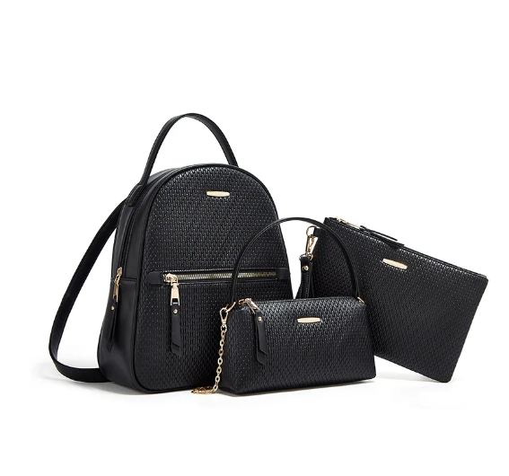 MOCHILA ESPALDA 3 EN 1 22322 NEGRO