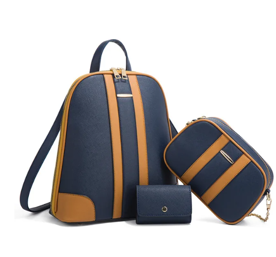 MOCHILA ESPALDA 3 EN 1 21527 AZUL