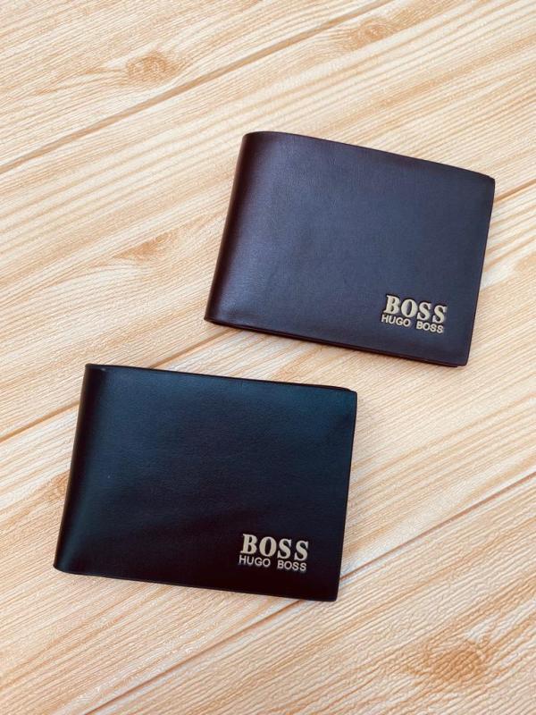 BILLETERA MARCA PARA CABALLERO HUGO BOSS MODELO 9037 NEGRO