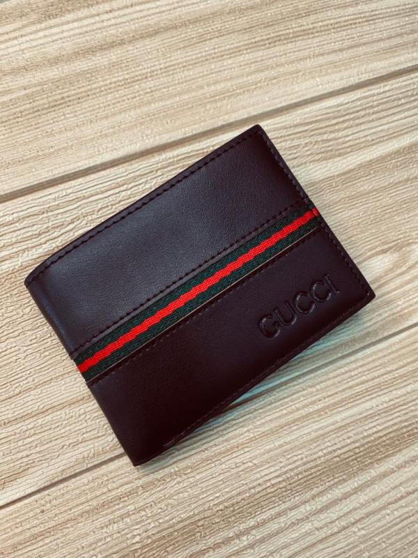 BILLETERA MARCA PARA CABALLERO GUCCI MODELO 6825 CAFE