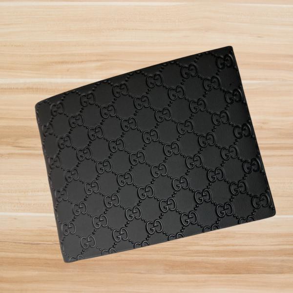BILLETERA MARCA PARA CABALLERO GUCCI MODELO 9137 NEGRO