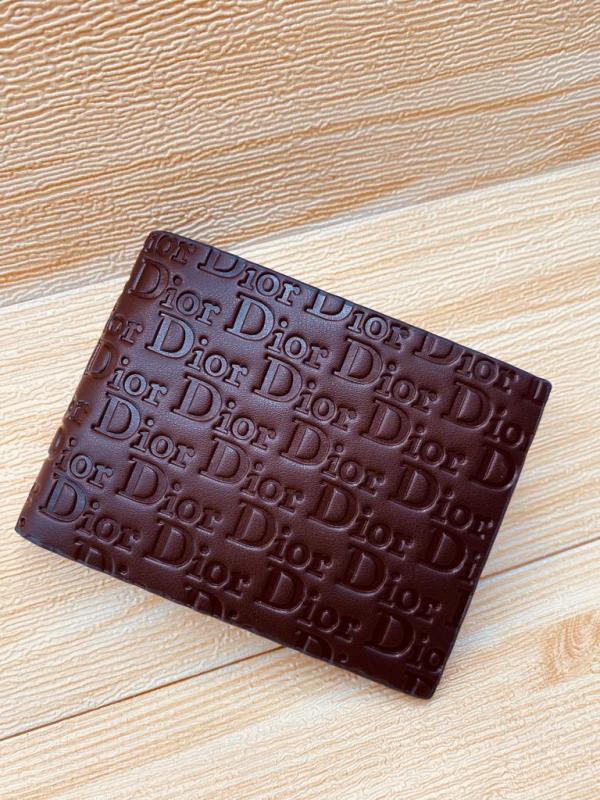 BILLETERA MARCA PARA CABALLERO DIOR MODELO 3860 CAFE