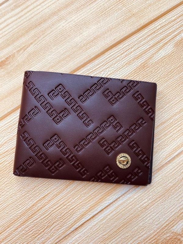 BILLETERA MARCA PARA CABALLERO VERSACE MODELO 9240 CAFE