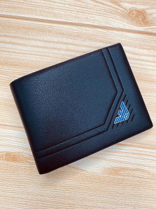 BILLETERA MARCA PARA CABALLERO GIORGIO ARMANI MODELO 9202 NEGRO