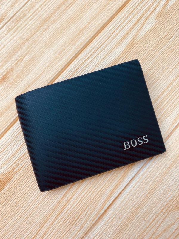 BILLETERA MARCA PARA CABALLERO HUGO BOSS MODELO 9275 NEGRO