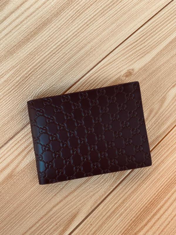 BILLETERA MARCA PARA CABALLERO GUCCI MODELO 9131 CAFE