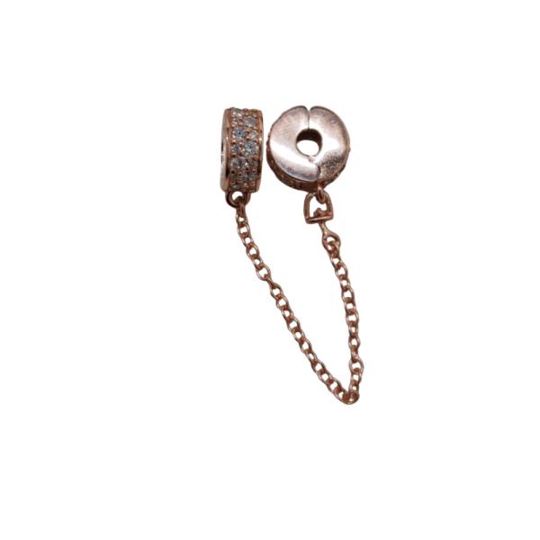 CADENA DE SEGURIDAD ELEGANCIA BRILLANTE PANDORA S01