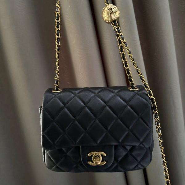 BOLSO HOMBRO CHANEL MODELO 166 NEGRO
