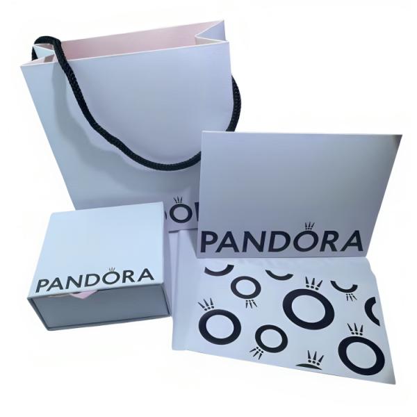 KIT EMPAQUE BOLSA BLANCA PANDORA
