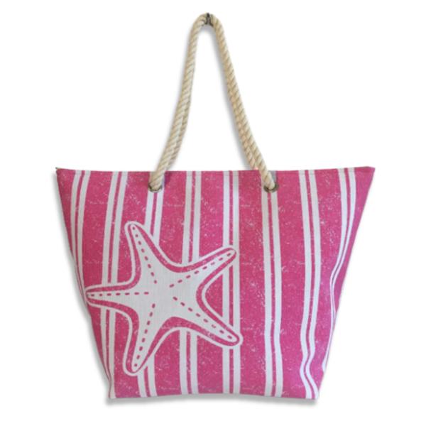 BOLSO PLAYERO ESTRELLA ROSADO HF19235-7
