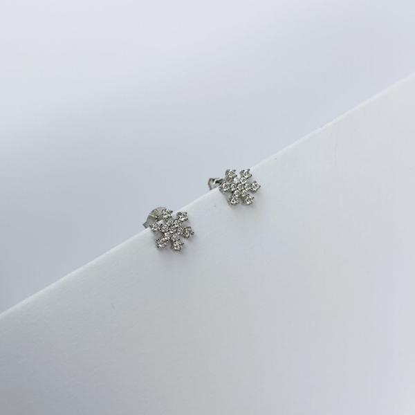 ARETES PLATA 925 FLOR 1EA106013