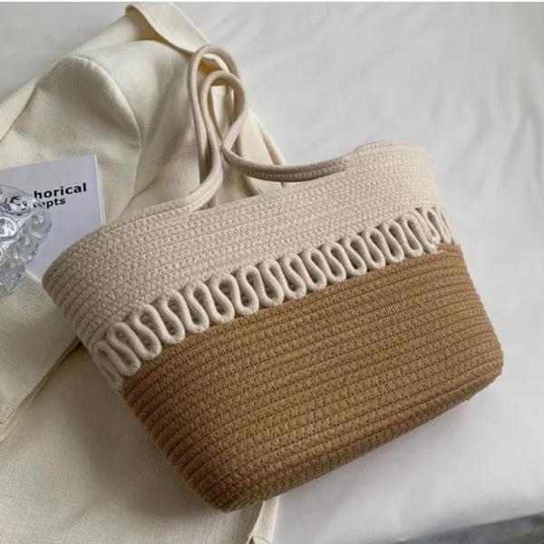 BOLSO PLAYA 006 KHAKI