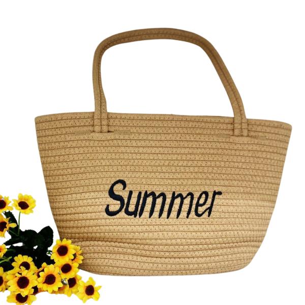 BOLSO PLAYA 004 KHAKI