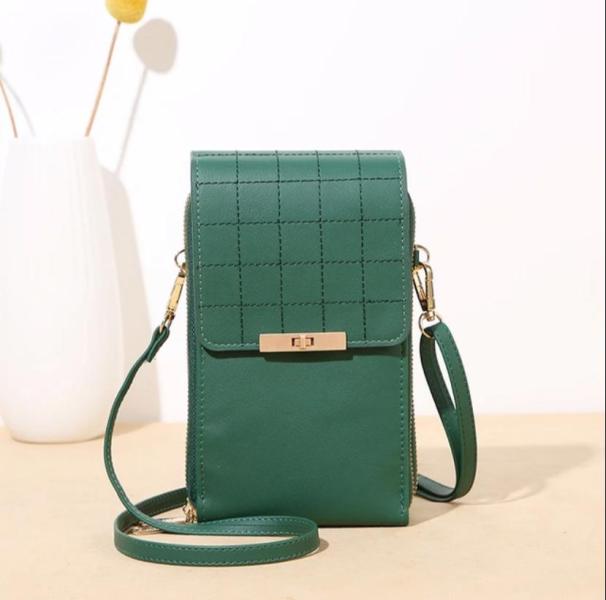 BILLETERA  PARA DAMA C309-3 VERDE