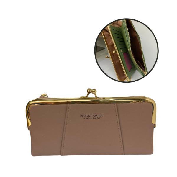 BILLETERA  PARA DAMA 6323-001 ROSADO