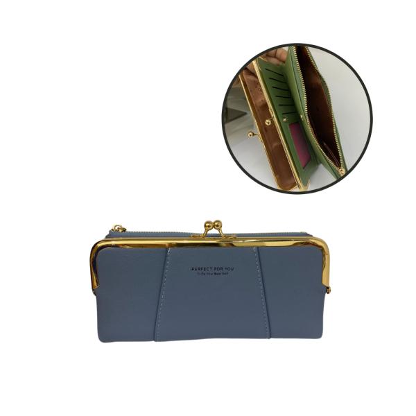 BILLETERA  PARA DAMA 6323-001 AZUL