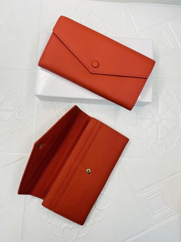 BILLETERA DE CUERO PARA DAMA 6927 ROJO