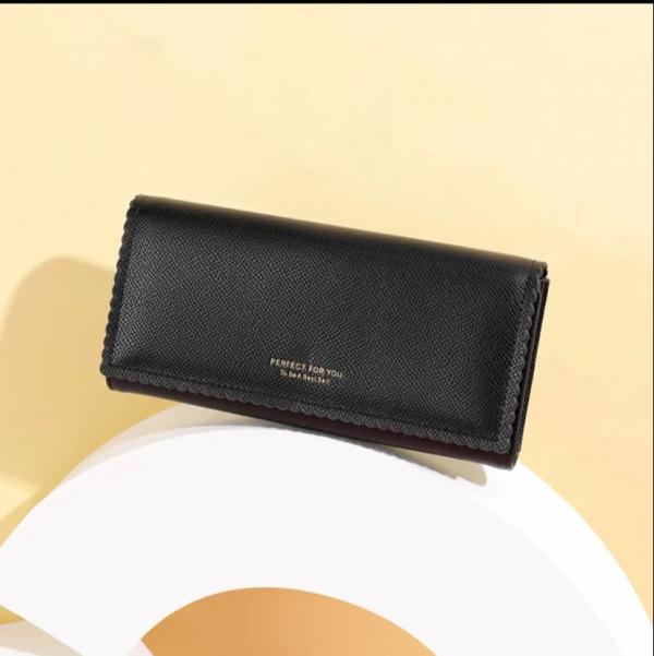 BILLETERA  PARA DAMA 6201-001 NEGRO