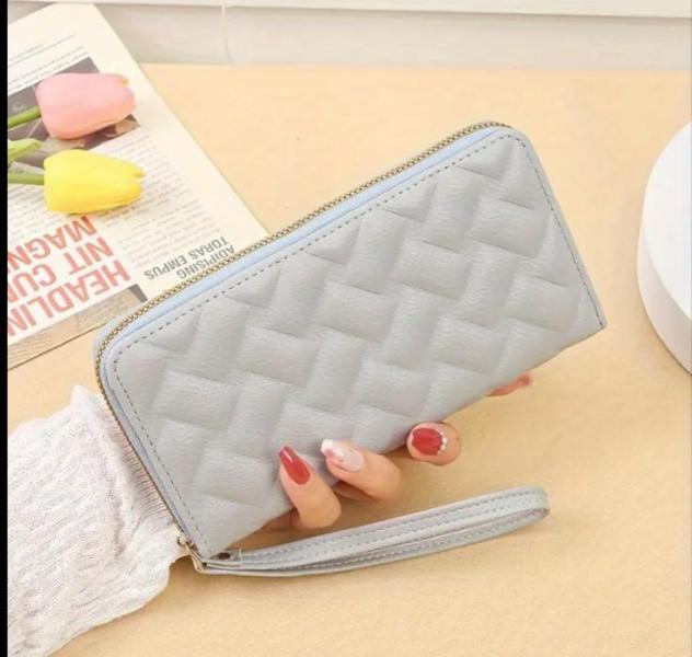 BILLETERA  PARA DAMA C372-2 GRIS