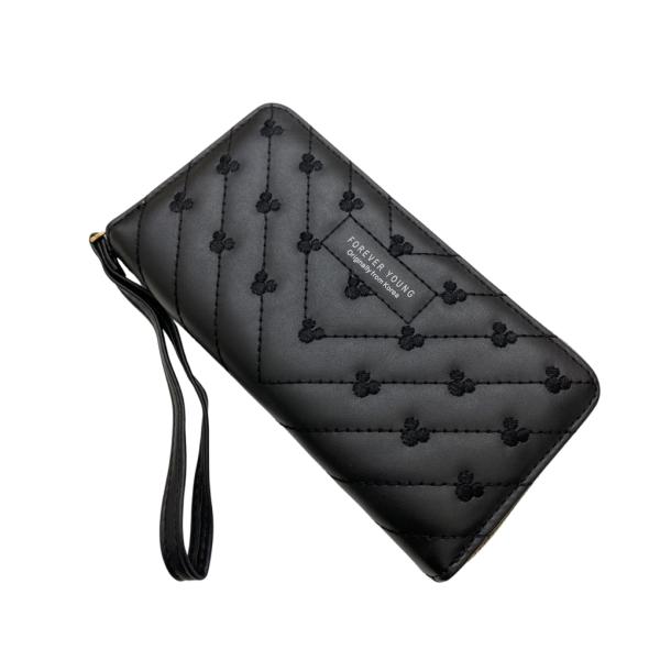 BILLETERA  PARA DAMA C079-117 NEGRO