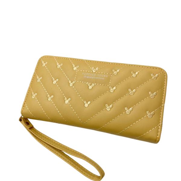 BILLETERA  PARA DAMA C079-117 AMARILLO