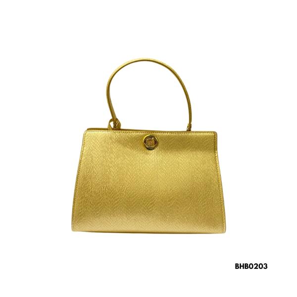 BOLSO PARA DAMA  DISE&Ntilde;O  MODELO V20888L VERSSE DORADO