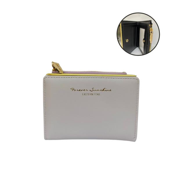 BILLETERA  PARA DAMA C307-14B LILA