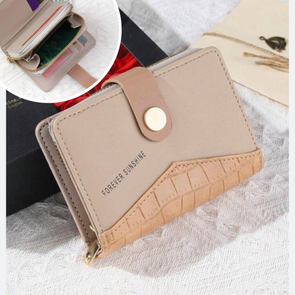 BILLETERA  PARA DAMA C357-1 BEIGE