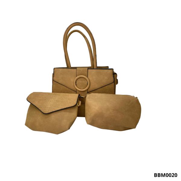 BOLSO 3 EN 1 PARA DAMA 2022 BEIGE