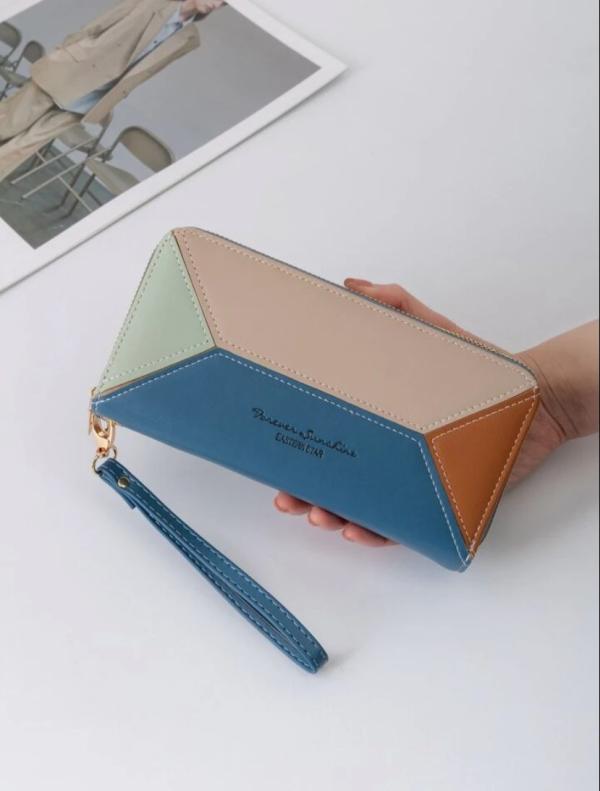 BILLETERA  PARA DAMA C079-115 AZUL