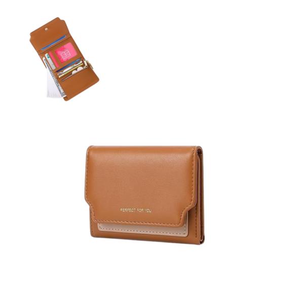 BILLETERA  PARA DAMA 6362-001 CAFE