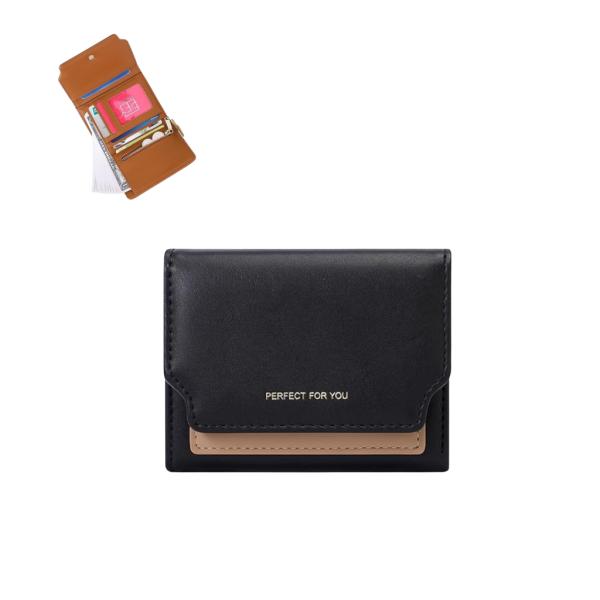 BILLETERA  PARA DAMA 6362-001 NEGRO