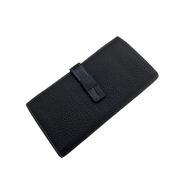 BILLETERA DE CUERO PARA DAMA 6989 NEGRO