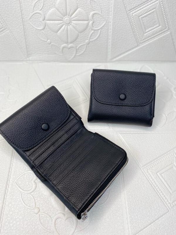 BILLETERA DE CUERO PARA DAMA 1021 NEGRO