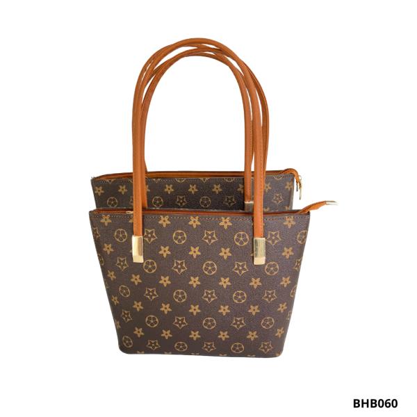 BOLSO PARA DAMA 8808 FLORES CAFE