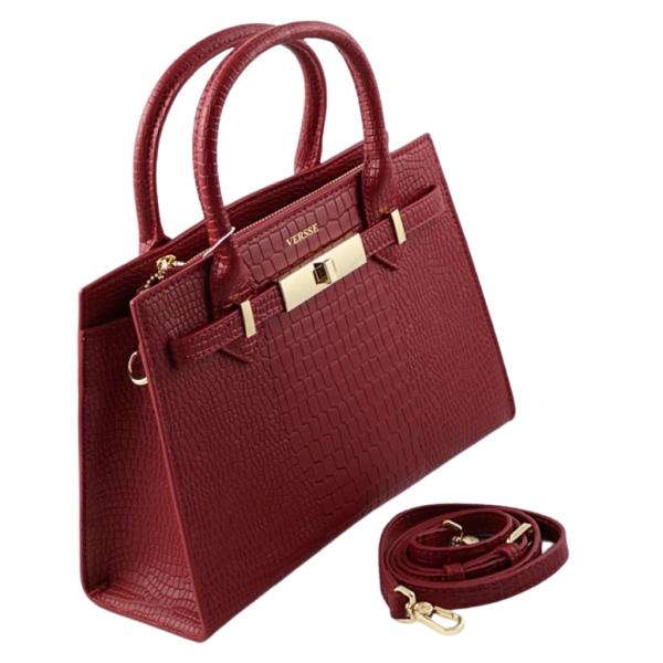 BOLSO PARA DAMA MODELO 8169 VERSSE VINO