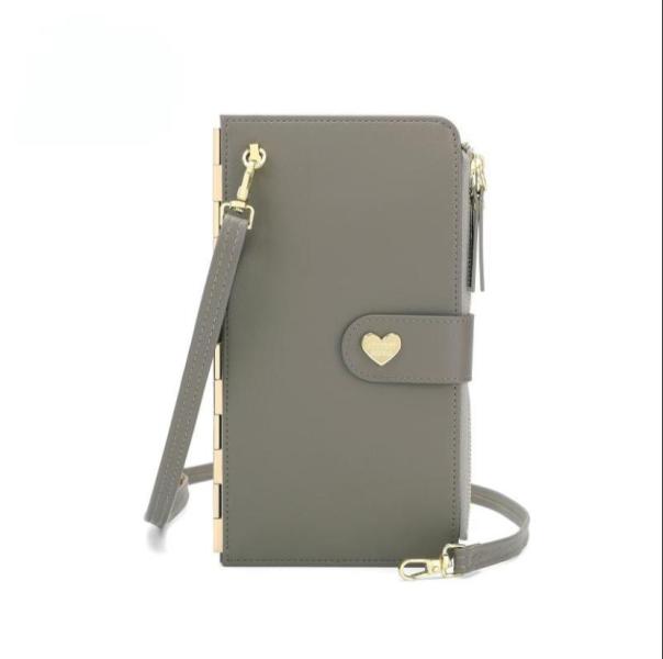 BILLETERA  PARA DAMA 6268-002 GRIS