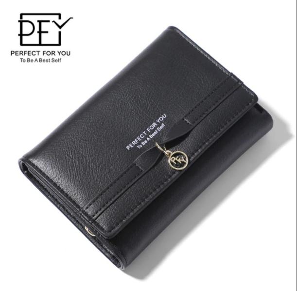BILLETERA  PARA DAMA 6925-014 NEGRO