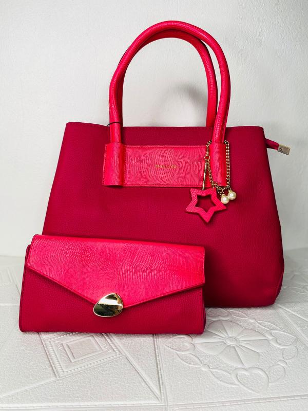 BOLSO HOMBRO 9038 FUCSIA