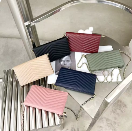 BILLETERA DE CUERO PARA DAMA 683 BEIGE