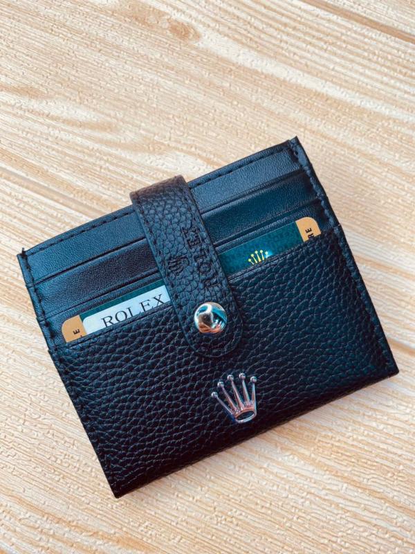 TARJETERO MARCA ROLEX 5010 NEGRO