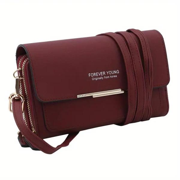 BILLETERA  PARA DAMA C270-4 ROJO