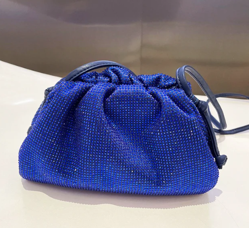 BOLSO DE MANO  9918 DRILL AZUL