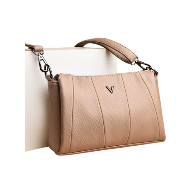 BOLSO CRUZADO  MODELO 5115 BEIGE
