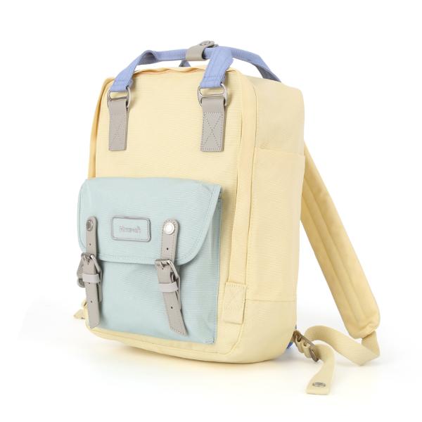 BOLSO ESPALDA MODELO 194L HIMAWARI AMARILLO/CELESTE