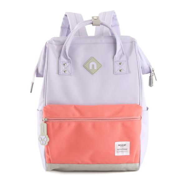BOLSO ESPALDA MODELO 9004 HIMAWARI LILA/NARANJA