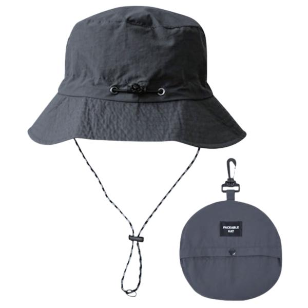 SOMBRERO EMPACABLE GRIS