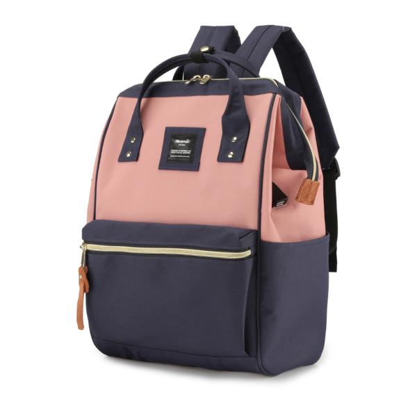 BOLSO ESPALDA MODELO 9001 HIMAWARI AZUL/ROSADO